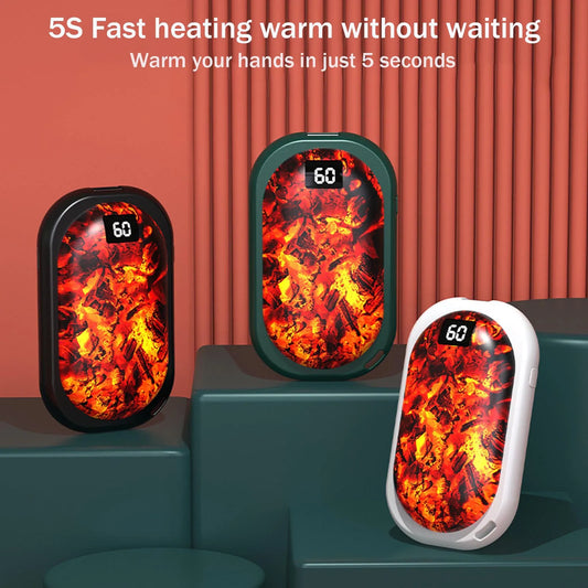 USB Hand Warmer: Portable, Safe, & Instant Heat. Perfect for Cold Days. Smart Temp Control. Keep Warm Wherever You Go. Shop Now!